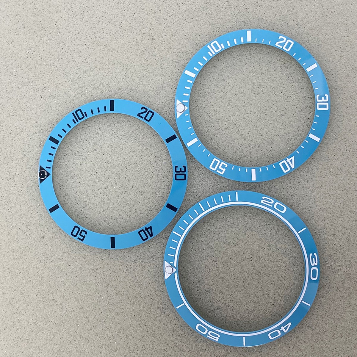 Outer Diameter 38mm Ceramic Watch Bezel Watch Accessories For 40mm