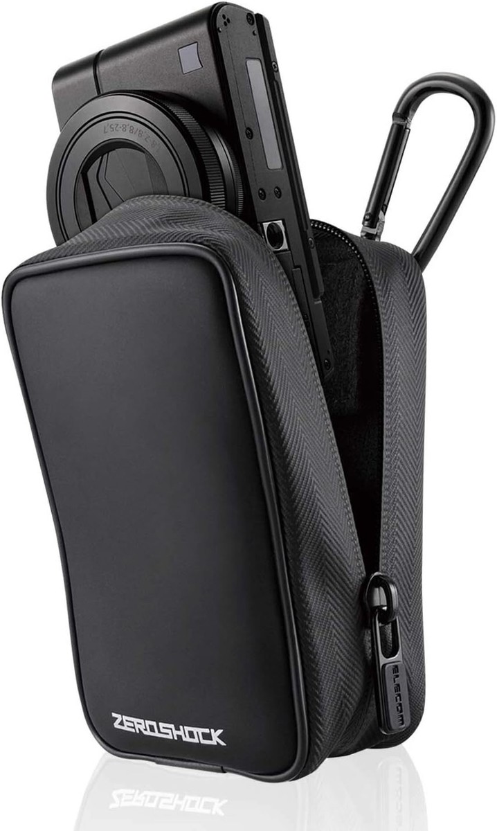 ELECOM digital camera case/ZEROSHOCK/M size/Black 1. Black | eBay
