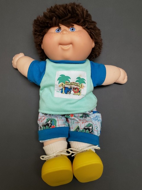 Cabbage Patch Kids 14 Blonde Boy Blue Eyes For Sale Online Ebay