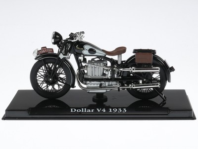 Dollar V4 1933 Classic Superbike moto bike Modell 21 Atlas 1:24 | eBay