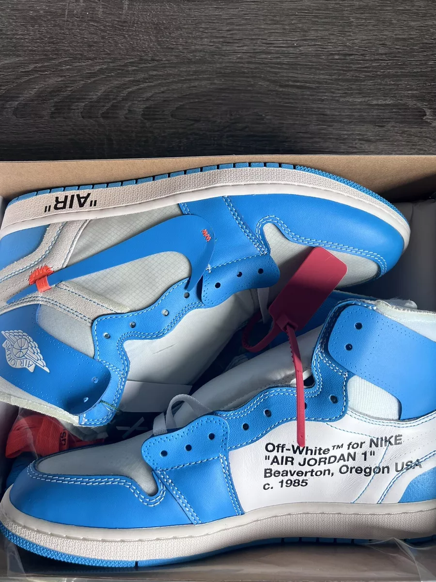 Ekstrem fattigdom sofa Elendig Size 12.5 - Jordan 1 Retro High OG x OFF-WHITE UNC 2018 | eBay