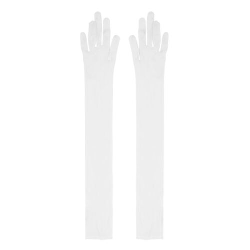 Frauen Nahtlose Hochzeit Strumpfhosen Handschuhe Transparent Abendhandschuhe - Picture 47 of 54