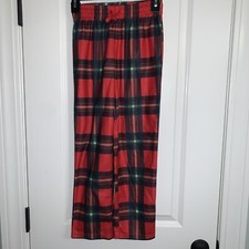 NWOT Kids Cat  Jack Red Plaid Flannel Pajama Sleep Pants Size M 8 Christmas