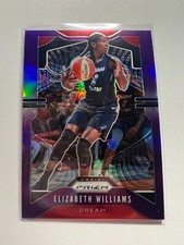 K12,084 - 2020 Panini Prizm WNBA Prizms Purple #16 Elizabeth Williams #/125