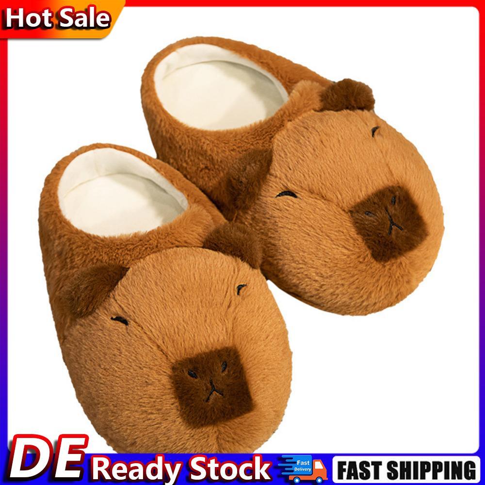 APL Ciabatte donna Capybara animali antiscivolo calde peluche scivoli interno casa H