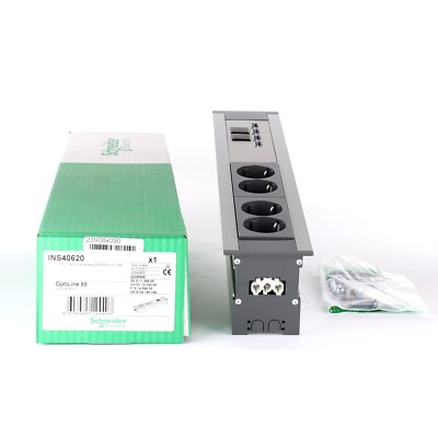 Schneider Electric INS40620 OptiLine 50 service box flush box New NFP