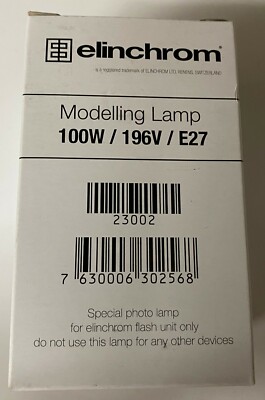 Elinchrom 23002 Modelling Lamp E 27 196V/100W