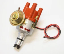 Pertronix Cast Ignitor Distributor with Vacuum for VW | D186504