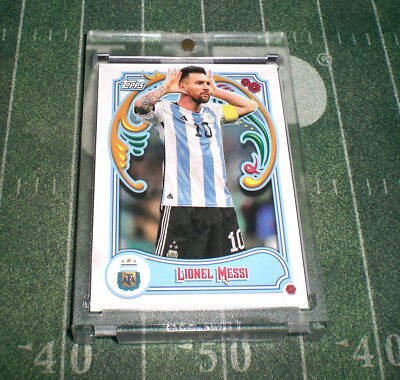 2022-23 Topps Fileteado Argentina Team World Cup Lionel Messi #20