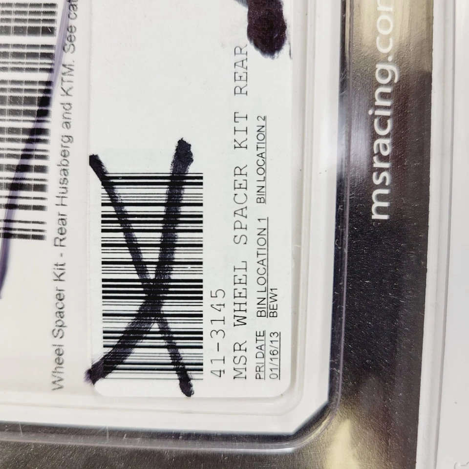 MSR Husaberg and KTM Rear Wheel Spacer Kit P/N 41-3145 - Image 4 of 4