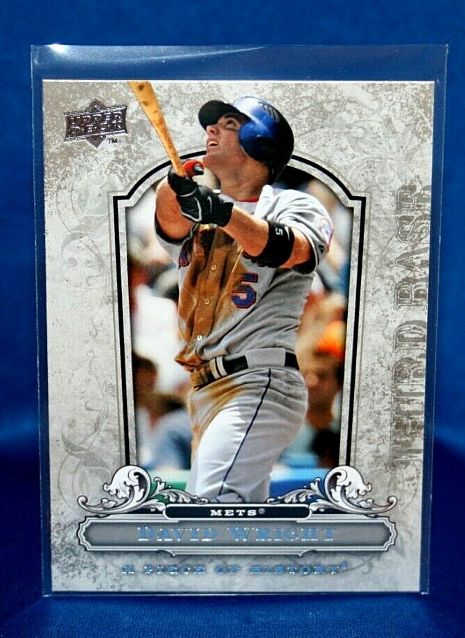2008 Upper Deck A Piece of History David Wright New York Mets #59