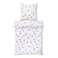 Kaeppel Bettwäsche Rosenknospen Seersucker 1 x 135x200 / 155x220 cm (844)