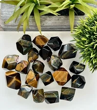 Wholesale Lot 2 Lbs Natural Tiger Eye Freeform Crystal Healing Energy