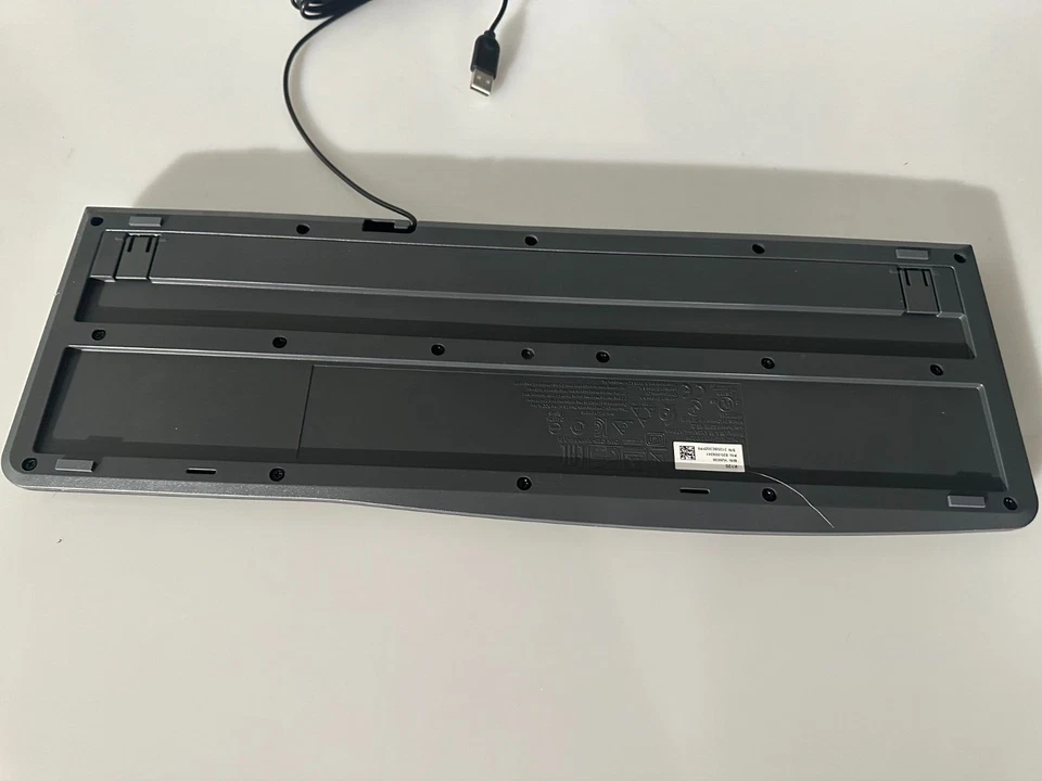 Tastatur USB US Layout QWERTY schwarz Logitech K120 Keyboard mit Kabel - Bild 4 von 4