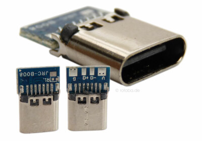 Didamx 100 Stück USB Typ A Buchsen – Lötbuchsen Für PCB, Standard-Port, 4-polig