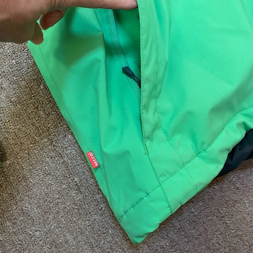 Vintage Helly Hansen Ski Jacket Mens 2XL Green Recco / H2 Flow / Primaloft - Picture 18 of 24