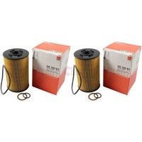 2X Mahle / Knecht ÖLfilter OX 150D1 Oil Filter FüR Mercedes T2/LN1 Kasten/Kombi