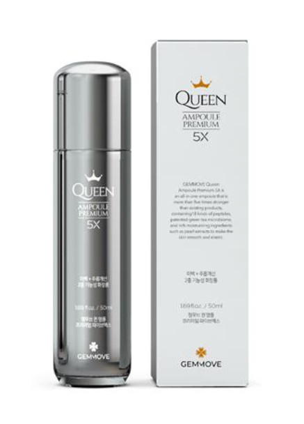 Korea Cosmetics Queen ampoule premium 5x 50ml Whitening Anti-Wrinkle