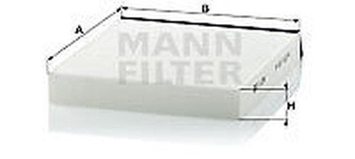 CU 2240 Mann-Filter Filter, Luft Cicjout FüR Renault-image