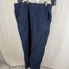 5.11 Tactical Men  s Navy Cargo Pants Style 74369 Size 36x34