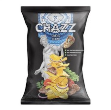 PATATINE CHAZZ POTATO CHIPS GREEK KEBAB FLAVOUR DA 90G