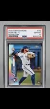 2020 Topps Chrome - Bo Bichette #150 Refractor (RC) PSA 10 Mint Graded Blue Jays