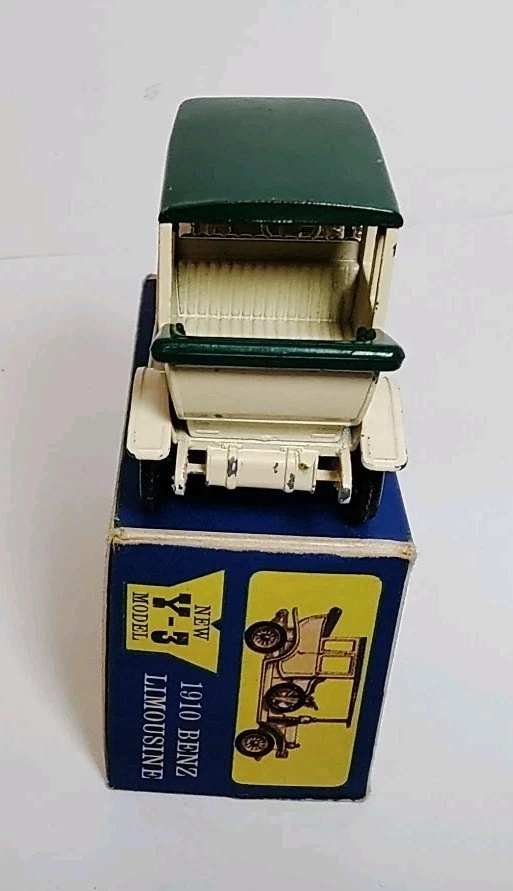 Matchbox Models of Yesteryear Y-3 1910 Benz with Original Box - Image 3 of 4