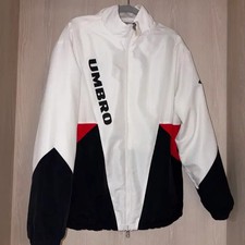 Umbro Color Block Reversible Fleece Windbreaker Jacket
