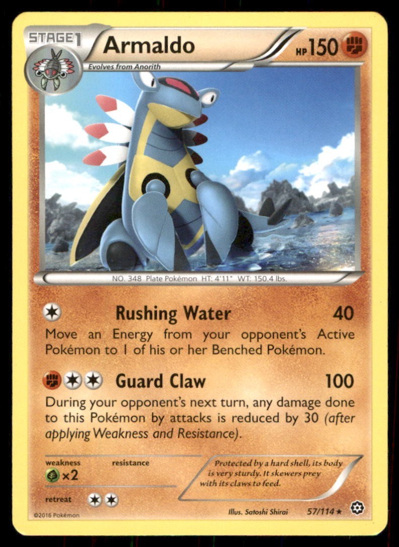Pokémon TCG Pokémon Armaldo Armaldo Rare