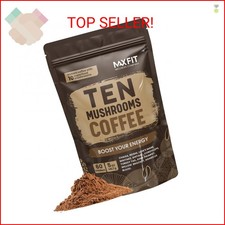 Mushroom Coffee 60 Servings 10 Mushrooms Lion s Mane, Cordyceps, Turkey Tail
