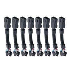 8pcs LS1 LS6 LT1 EV1 Injector Harness Pigtails Adapters