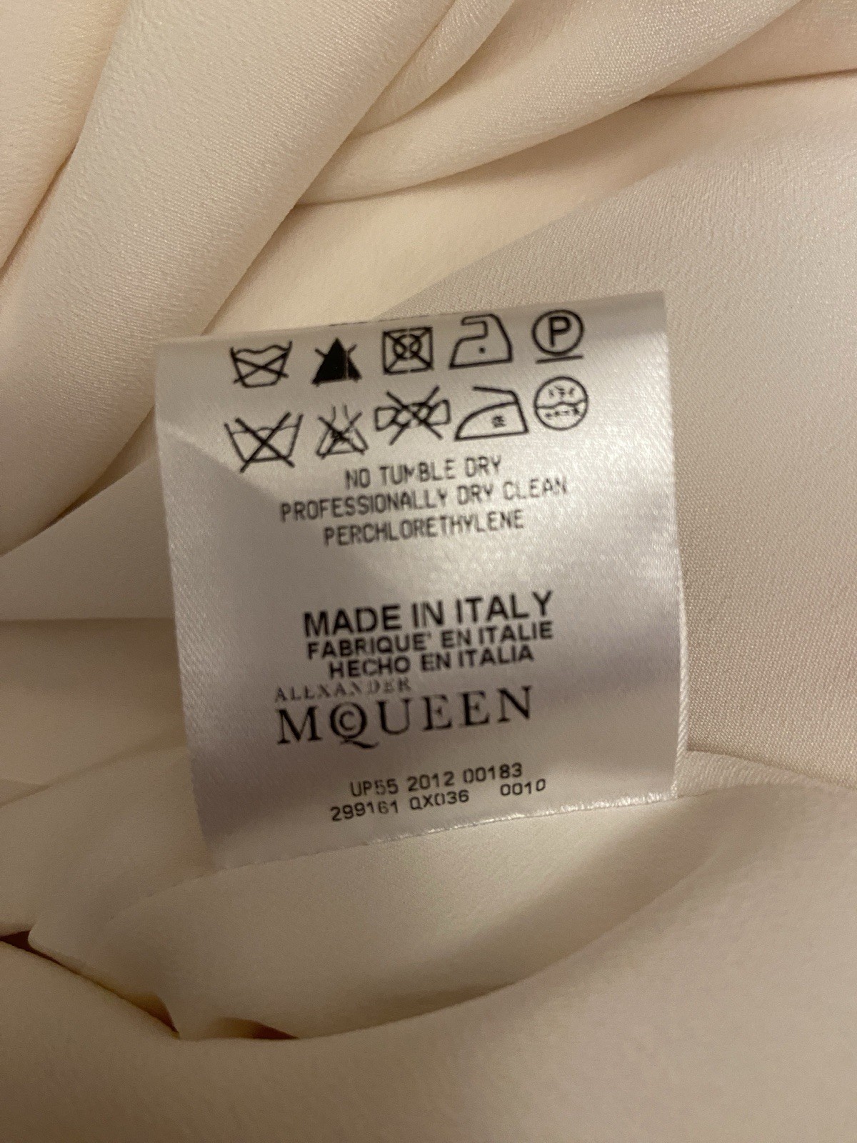 Alexander McQueen Cream Dress Size IT 40 image 6