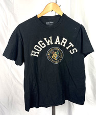Hogwarts Crest Large Black Tshirt Tee Harry Potter Universal Studios Vacation