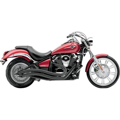 Cobra Speedster Swept Exhaust - Black - Vulcan 900 4218B