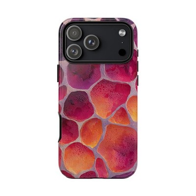 Phone Ink - iPhone | Galaxy | Pixel Case - Sunset Orange Magenta Tortoise