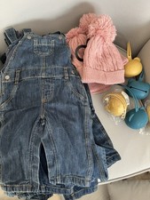 Job Lot - Children&rsquo;s Dungarees , Hats & Dummy Holder
