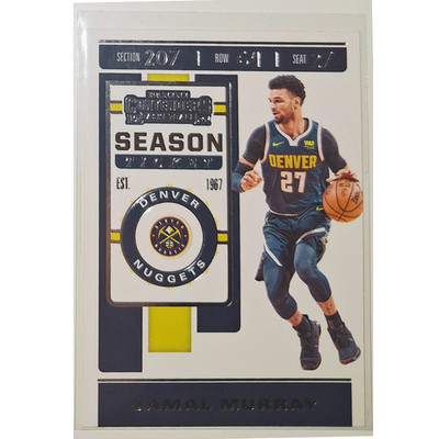Jamal Murray Denver Nuggets #39 | 2019-20 Panini Contenders Basketball