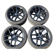 2026 Honda Civic Wheel Tire Set 18x8 Black 5 Spoke W23540r18 Factory Oem