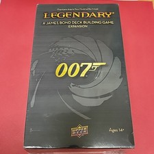 James Bond 007 Legendary Card Game Expansion Upper Deck Ages 14+ New Sealed