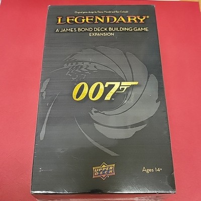 James Bond 007 Legendary Card Game Expansion Upper Deck Ages 14+ New Sealed