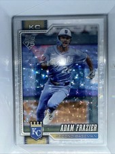 2026 Topps Series 1 Silver Crackle Foilboard Adam Frazier KC Royals #181