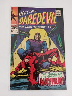Daredevil #36 (1968) Stan Lee Gene Colan Marvel Comics Silver Age US Comic