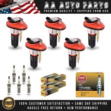 5 Energy Ignition Coil 5 Ngk Platinum Spark Plug For 2006 Hummer H3 3.5l Uf303