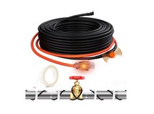HEATIT 30ft Self-Regulating Pipe Heating Cable for Pipe Freeze Protection, He...