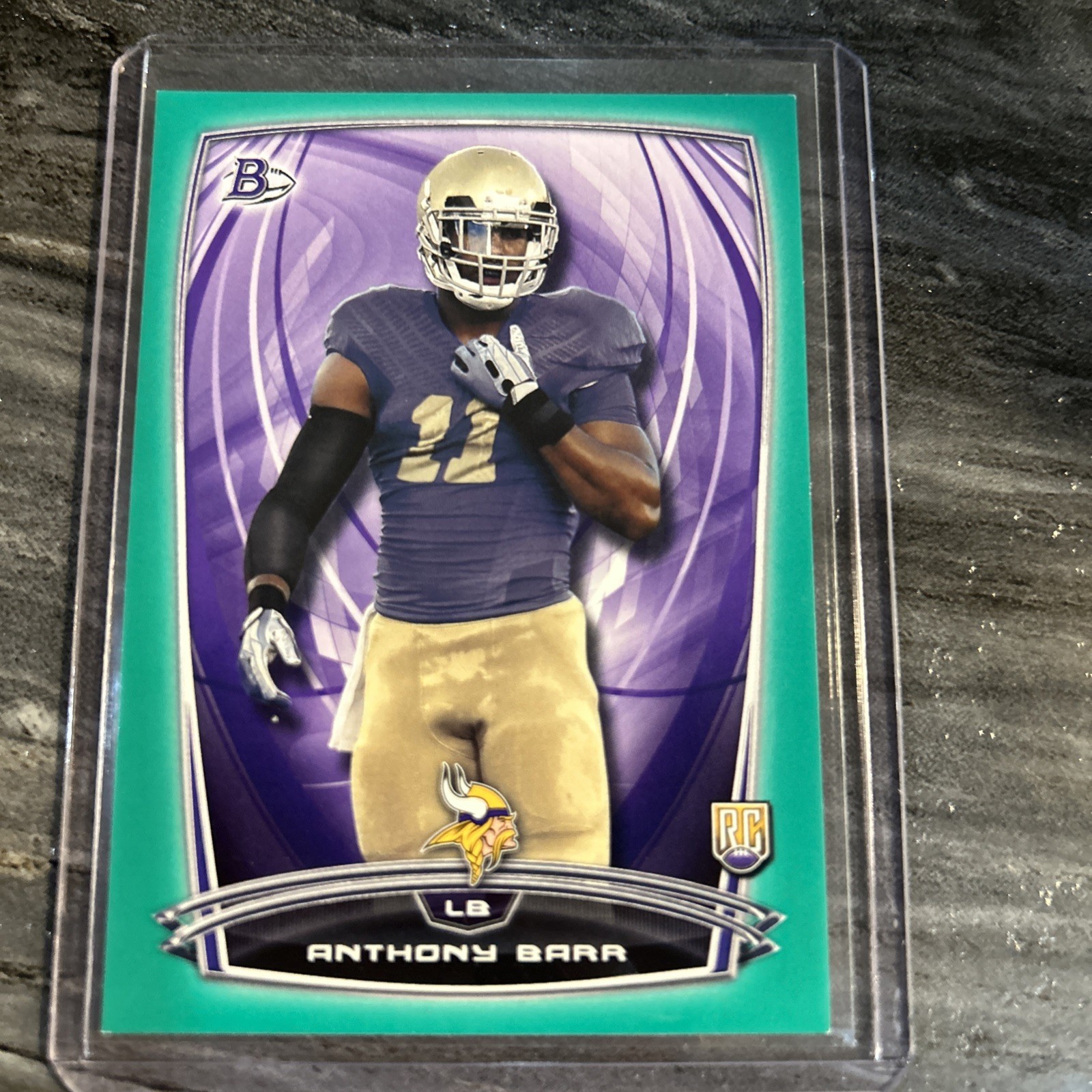 Anthony Barr Bowman Rookies #58 Green