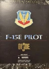 🔥🔥 1996 Kenner Hasbro GI Joe FAO Schwarz F-15E Pilot African American 🔥🔥
