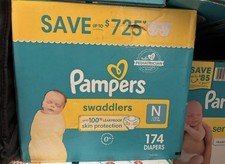 Pampers Swaddlers Size NB