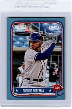 2024 Onyx Vintage AUQUA BORDER /99 FREDDIE FREEMAN Los Angeles DODGERS