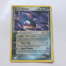 Team Aqua's Kyogre 3/95 Rare EX Team Magma vs Aqua 2004 100HP Pokémon Pokémon