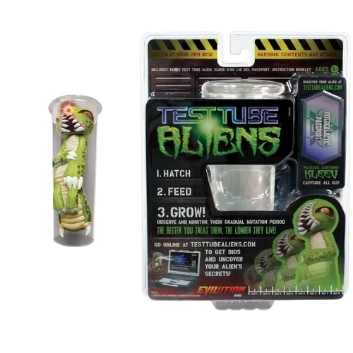 Toy Test Tube Aliens Evilution Series Kleev Cocoon Sealed BNIB 2012 Science